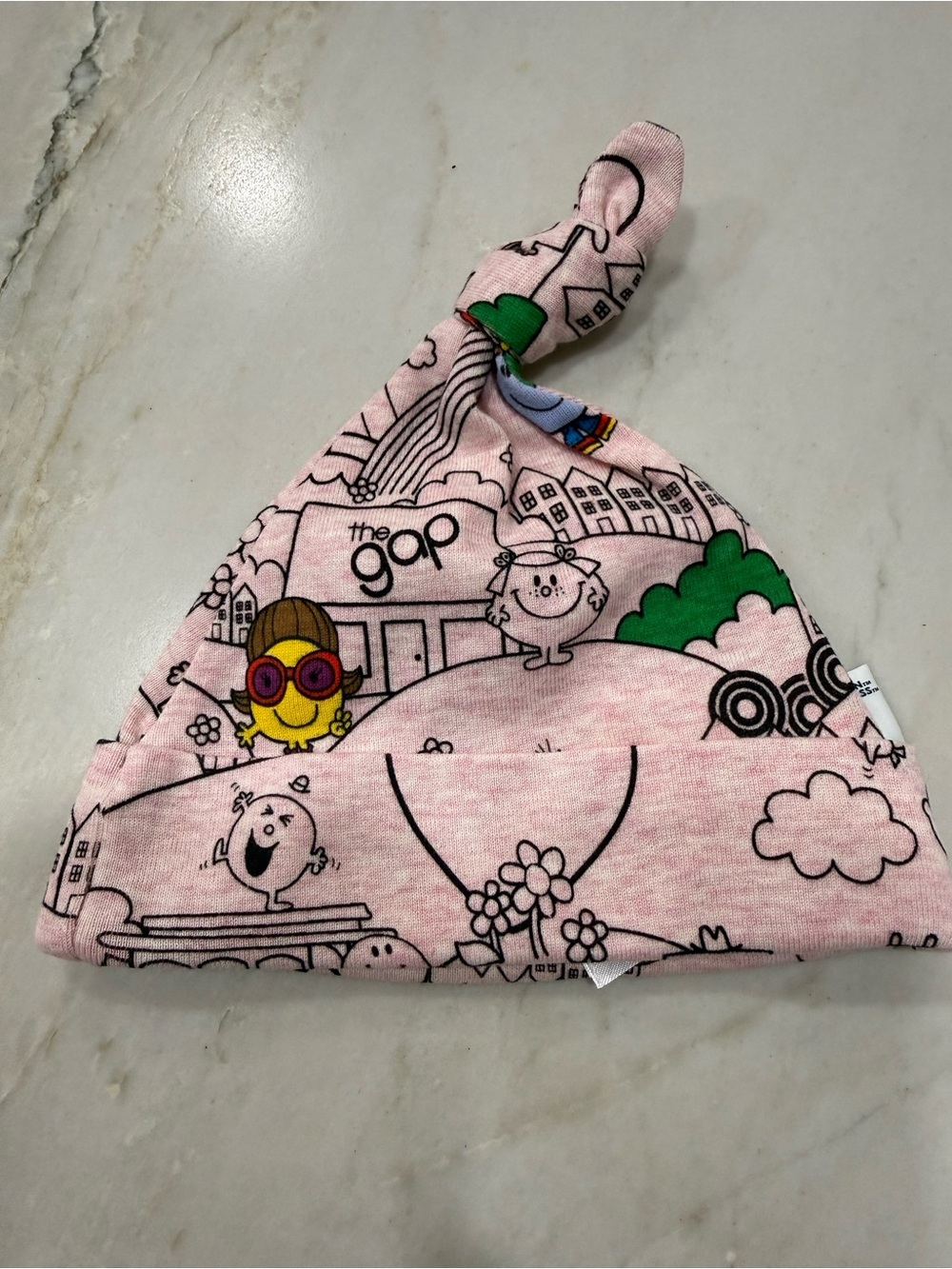 NEW Baby GAP x Mr Men Little Miss Infant Cap